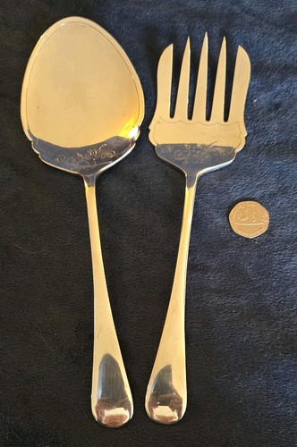 Vintage epns serving set - serving,