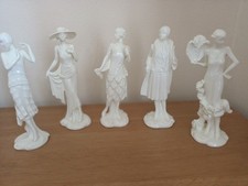 full set of compton and woodhouse "vogue" figurines