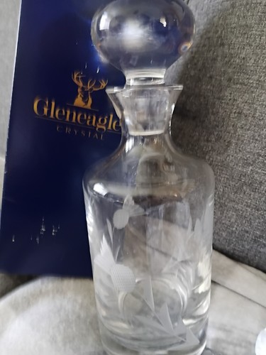 Glen eagles crystal - glen, decanter