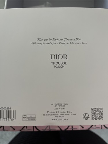 Dior trousse pouch travel - dior,