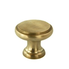 Unlacquered Aged Solid Brass