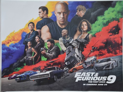Fast furious uk quad - fast, movie