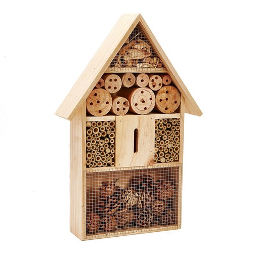 Wooden insect hotel - insect,