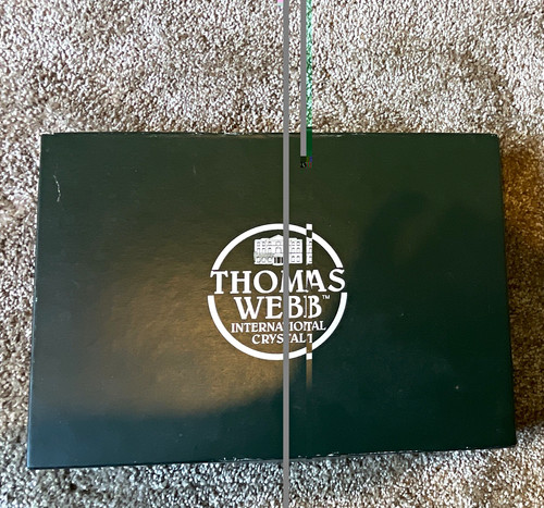 Thomas webb cut crystal - webb, whisky