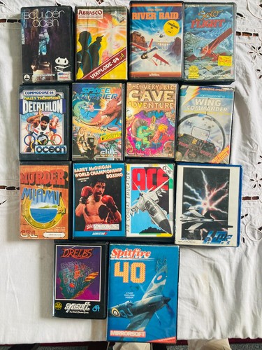 Various commodore games - commodore, 64