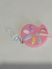 art artist paint 3d Keyring Keychain  Unisex Bag Rucksack Key Backpack