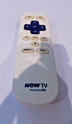 Now white remote control - remote,