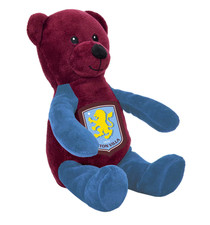 Aston Villa FC Official Beanie Bear Teddy Gift