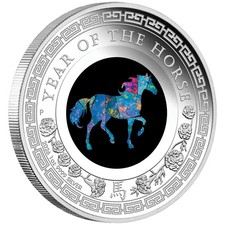 Silver Year of the Horse Lunar