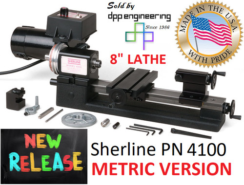 Sherline 4100 8 lathe - x,
