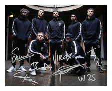 SIDEMEN AUTOGRAPHED SIGNED A4
