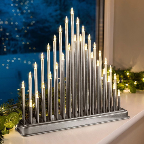 Christmas candle bridge - christmas,
