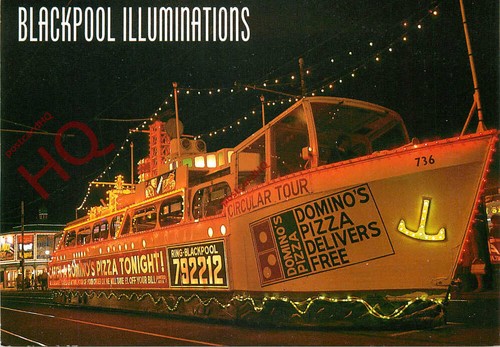 Picture postcard blackpool - picture, postcard::blackpool