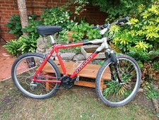 Giant Rincon - Medium - Mens Mountain Bike Bicycle Red Black Silver 