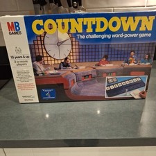 Vintage Countdown Board Game
