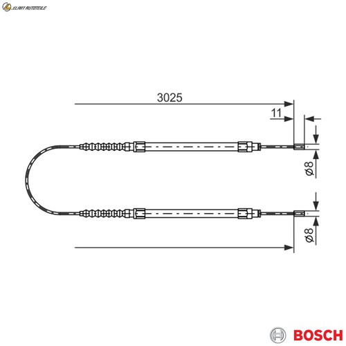 Cable parking brake - 1, 477