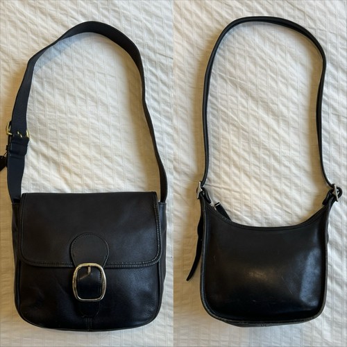 Vintage coach black - coach, leather