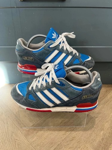 Adidas zx750 navy - blue, red