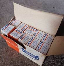 Vintage Classic Car Headlamp Bulbs 64510 x 10 55W 12V boxed old stock. 