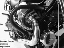 Moto Guzzi C940 Bellagio / Aquilia Nera Engine Guard - Black BY HEPCO & BECKER