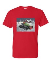 T-Shirt - BLACK CHRISTMAS TREE