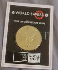1990 World Savers Medal Royal