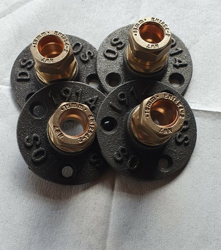Malleable iron flanges with - iron,
