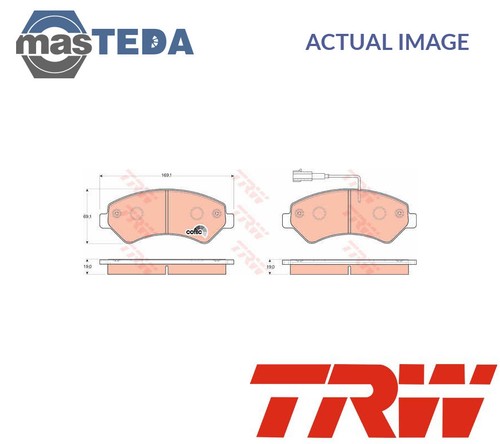 Gdb1703 brake pads - set, braking