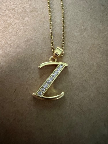 Initial pendant ladies gem - initial,