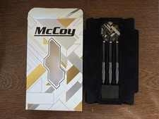 McCoy Extra Steel Tip Darts 21 Grams 90% Tungsten Black