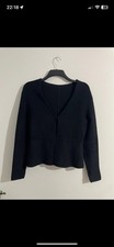 LK Bennett Black Textured Long