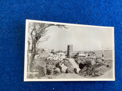 Zennor real photo postcard - ,