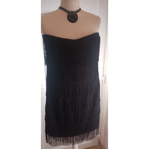 Black boob tube - , dress