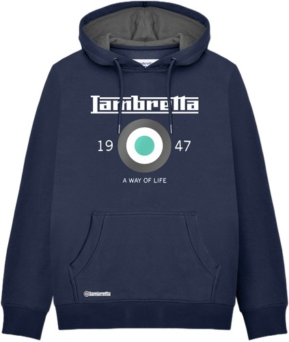 Lambretta mens navy - mens, logo