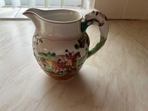 Vintage fox hunting jug