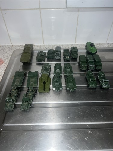 Matchbox toy army vehicles - army,