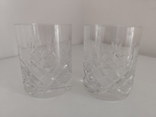 Set of 2 Webb Corbett Crystal