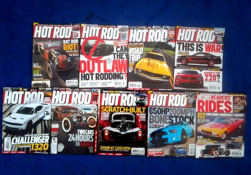 Hot rod magazines - rod, magazines: