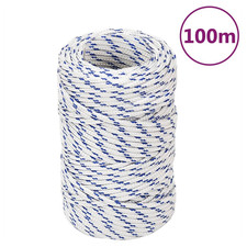 Boat Rope 100m White & Blue