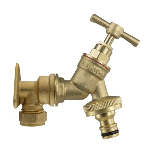 22mm brass wall flange kit - 22mm,