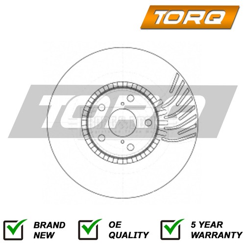 Brake disc front left - brake, torq