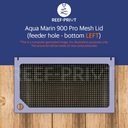Aquarium mesh lid for aqua - mesh,