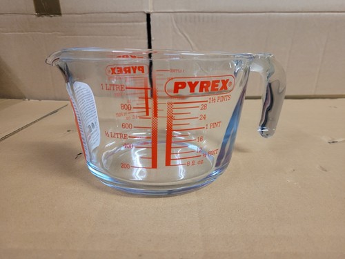 Pyrex glass measuring jug - pyrex,