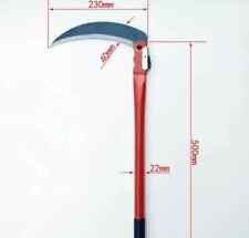 50cm Grass Cutting Sickle Folding Steel Gardening Scythe Sharp