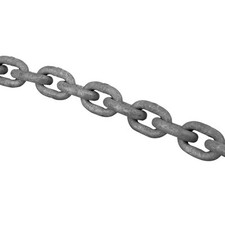 6mm Galvanised Short Link
