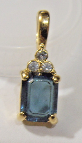 1950s vintage faux - , sapphire
