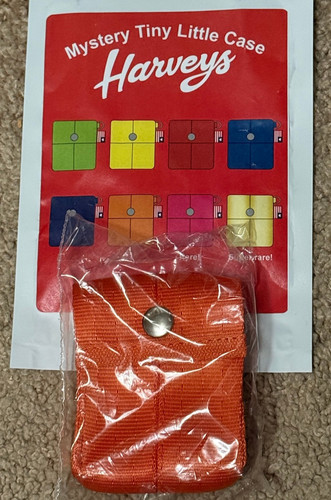 Harveys seatbelt bag orange - seatbelt,