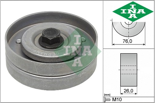 Ribbed guide pulley - guide, 532
