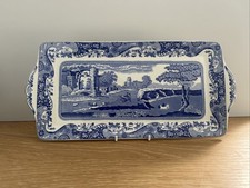 Spode Blue Italian Rectangular