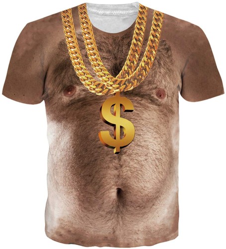 Unisex ugly tshirt mens - unisex, 3d